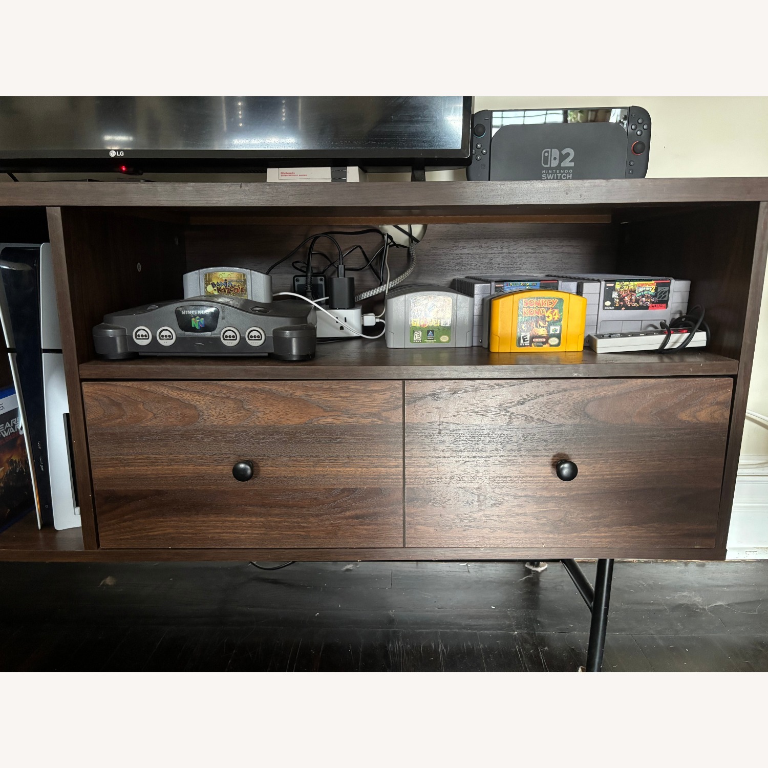 Wayfair Dark Brown Media Storage - image-6