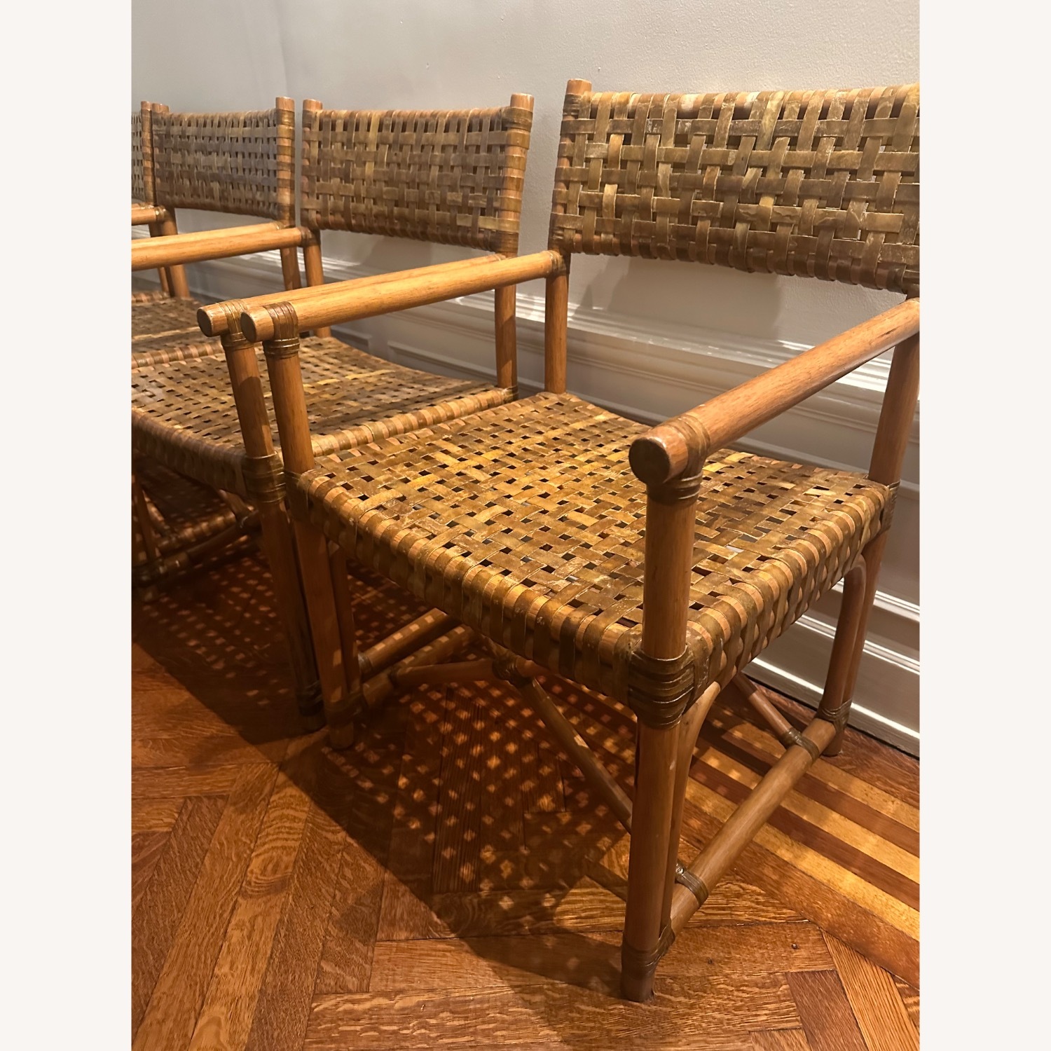 Vintage 80s McGuire Chairs - image-3