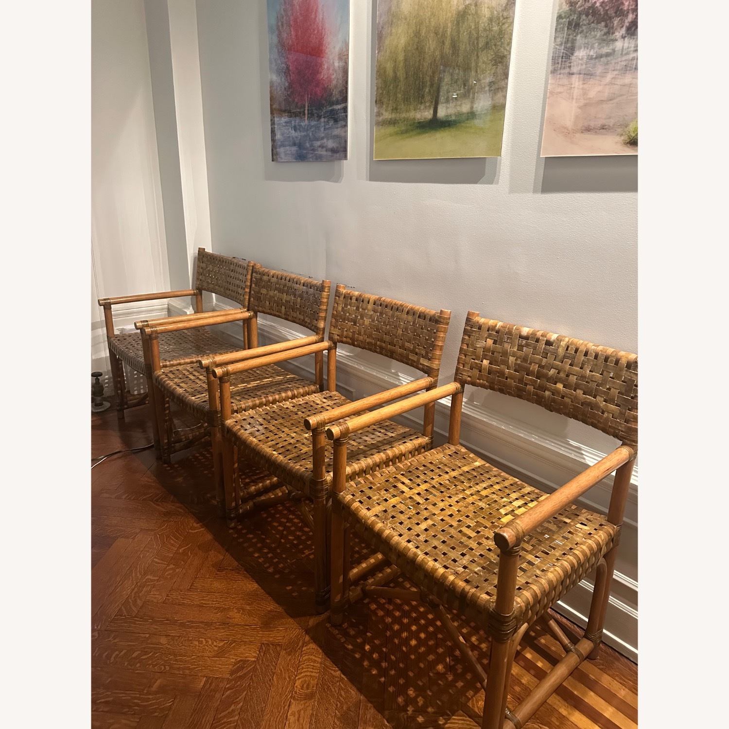 Vintage 80s McGuire Chairs - image-4