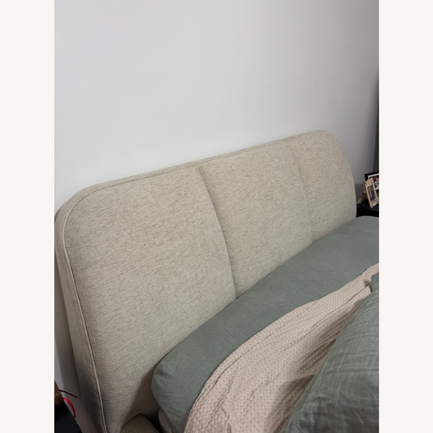 Arhaus Kinnan Bed Natural Fabric Queen Bed - image-4