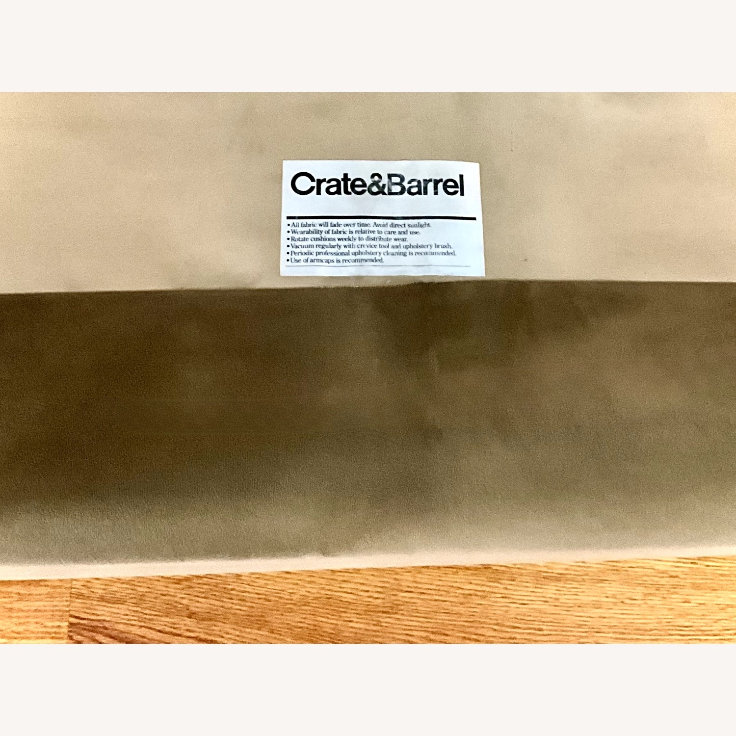 Crate & Barrel Lounge Sofa - image-1