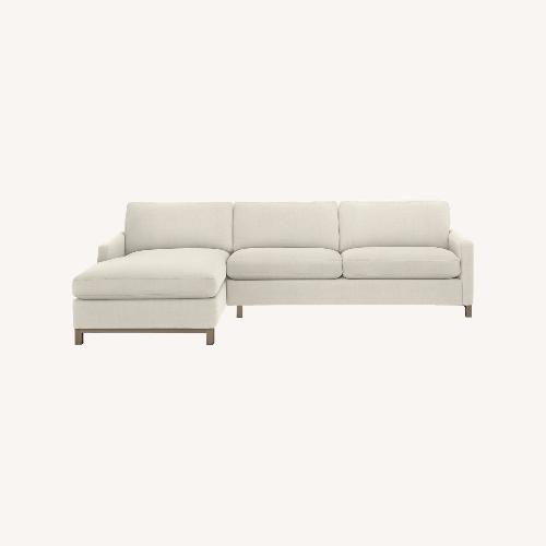 Used Room & Board Natural 2 Piece Sectional for sale on AptDeco