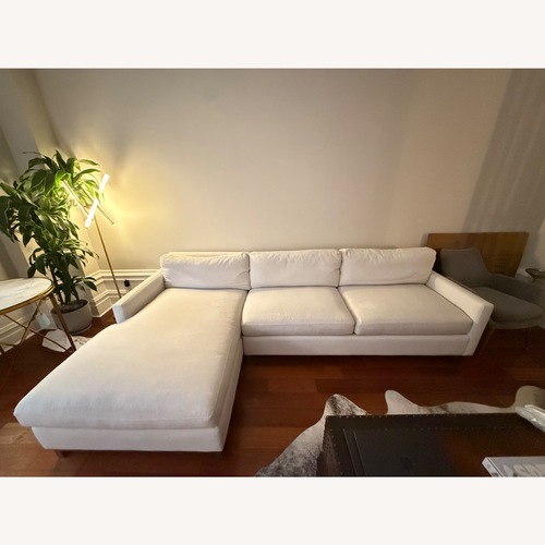 Used Room & Board Natural 2 Piece Sectional for sale on AptDeco
