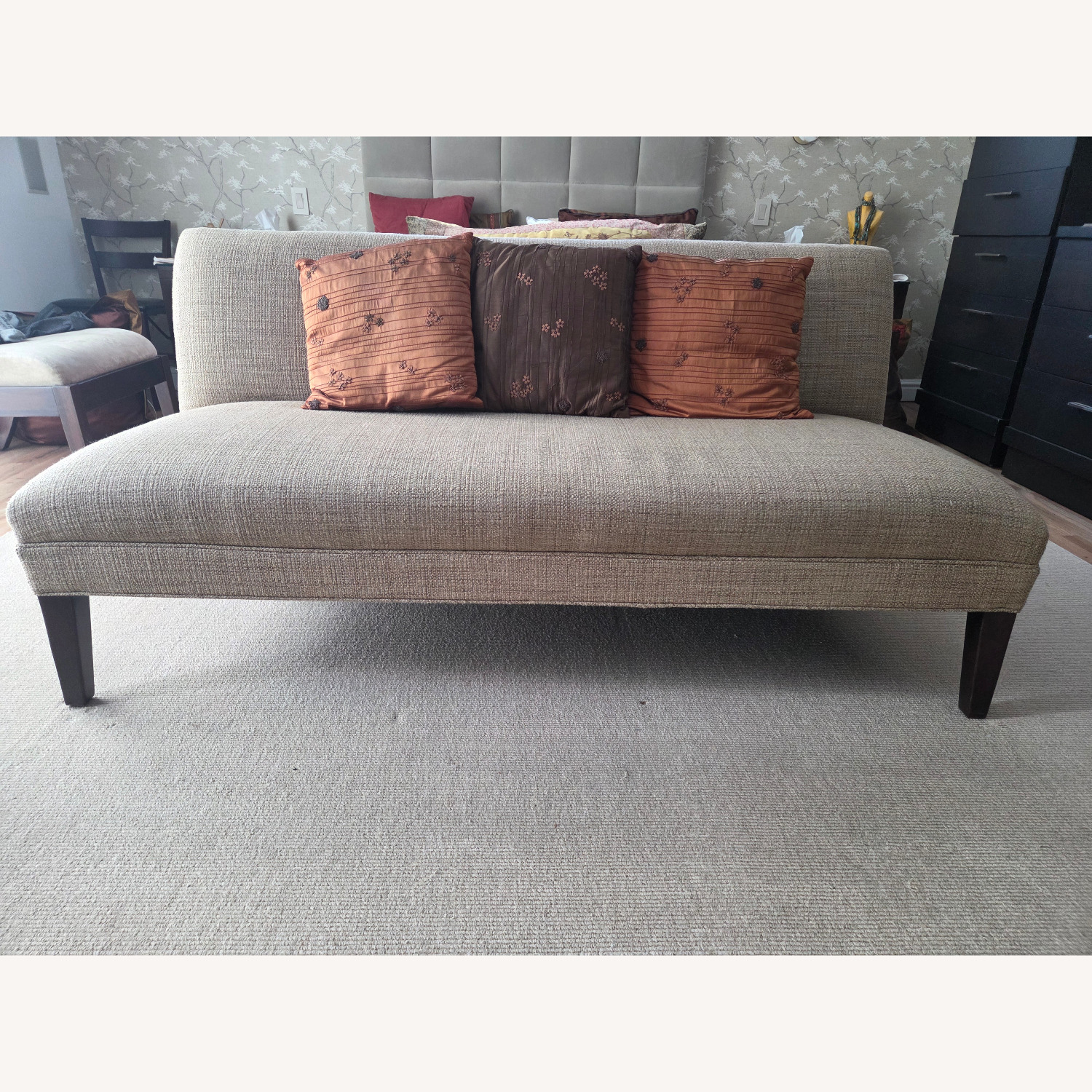 Fabric Loveseat - image-1