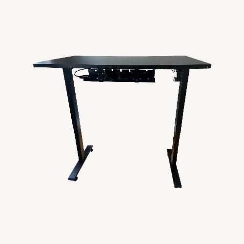 Used Flexispot Black Desk for sale on AptDeco