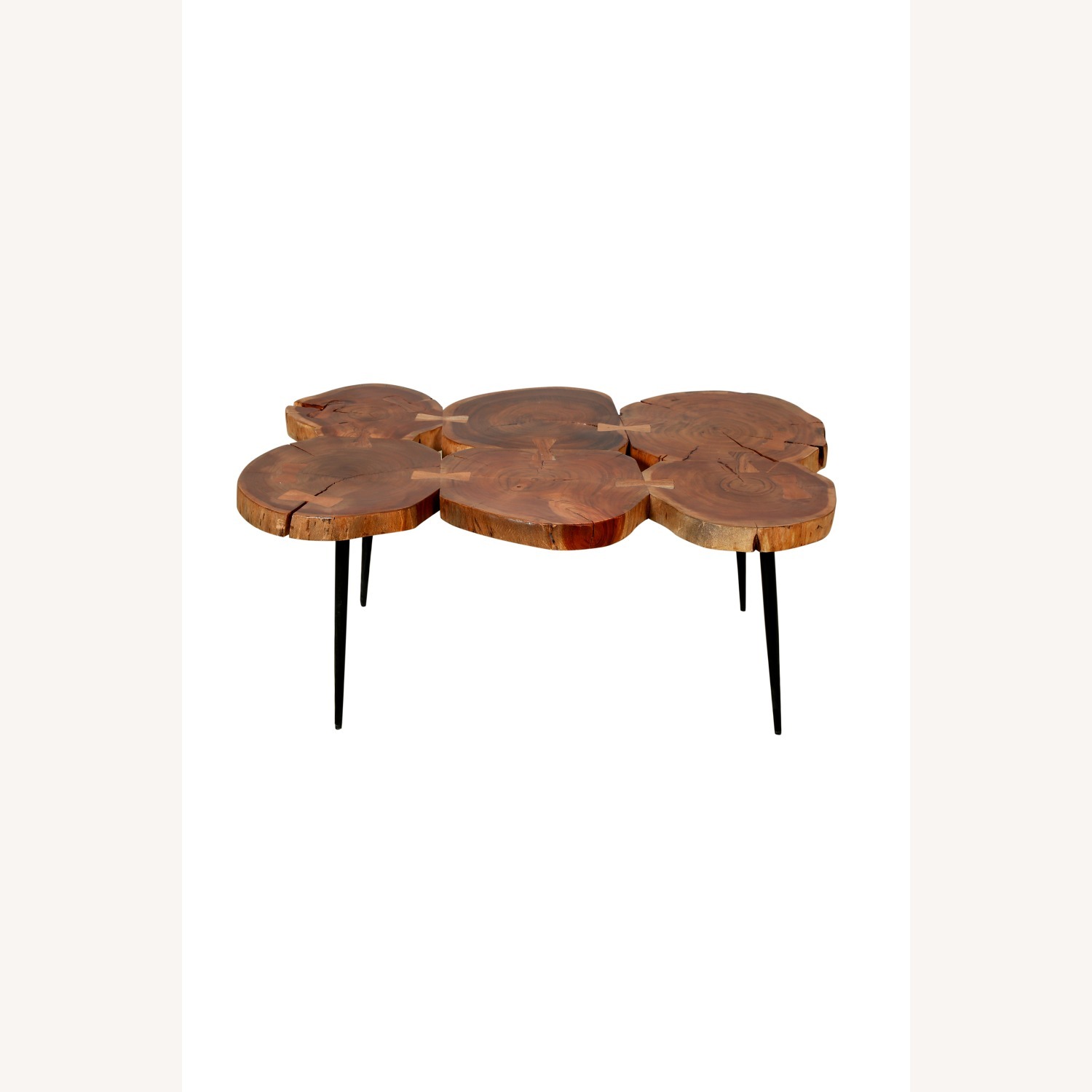 Natural Wood Coffee Table - image-2