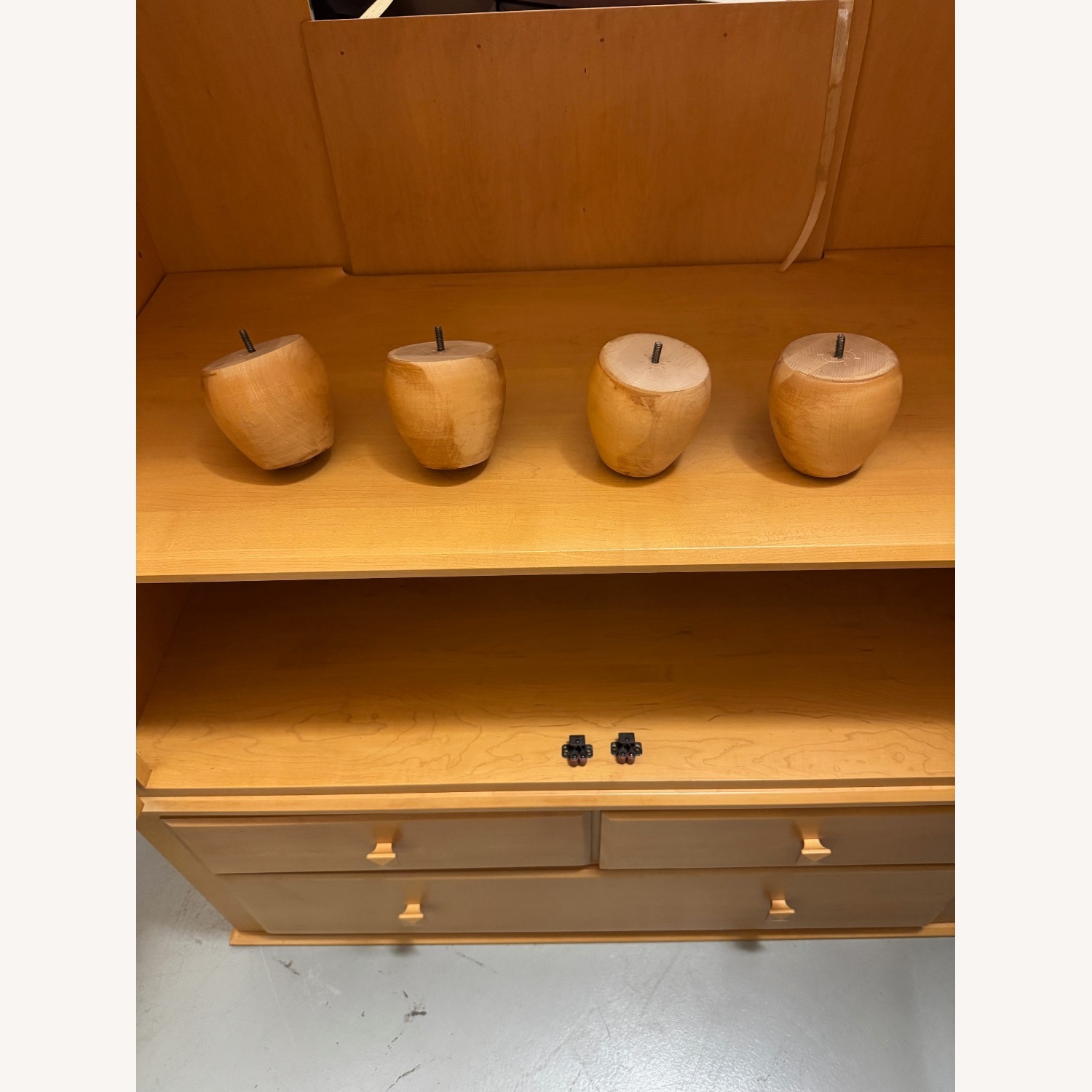 Ethan Allen Natural Wood Armoire - image-3