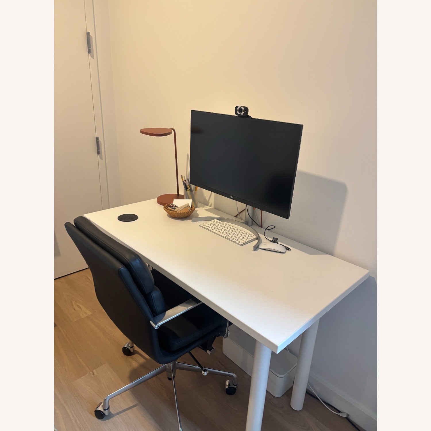 Haworth Jive White Desk - image-2