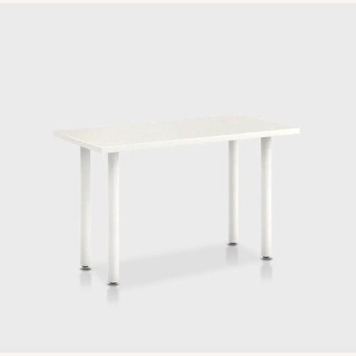 Used Haworth Jive White Desk for sale on AptDeco