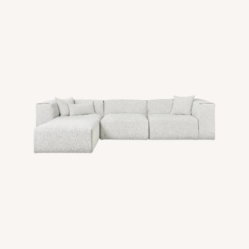 Used Gus Modern Natural Fabric 3+ Piece Sectional for sale on AptDeco