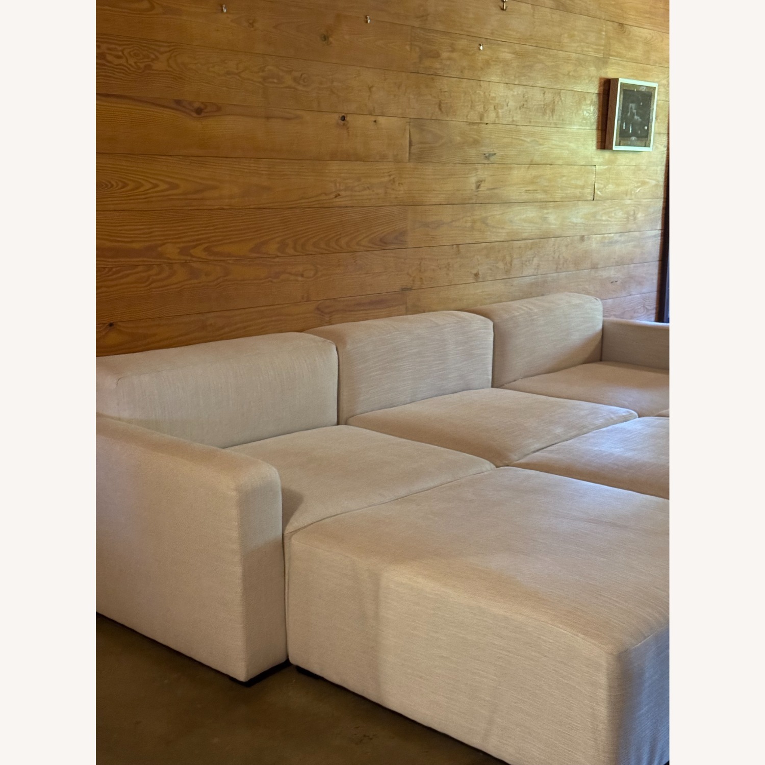 Gus Modern Natural Fabric 3+ Piece Sectional - image-2