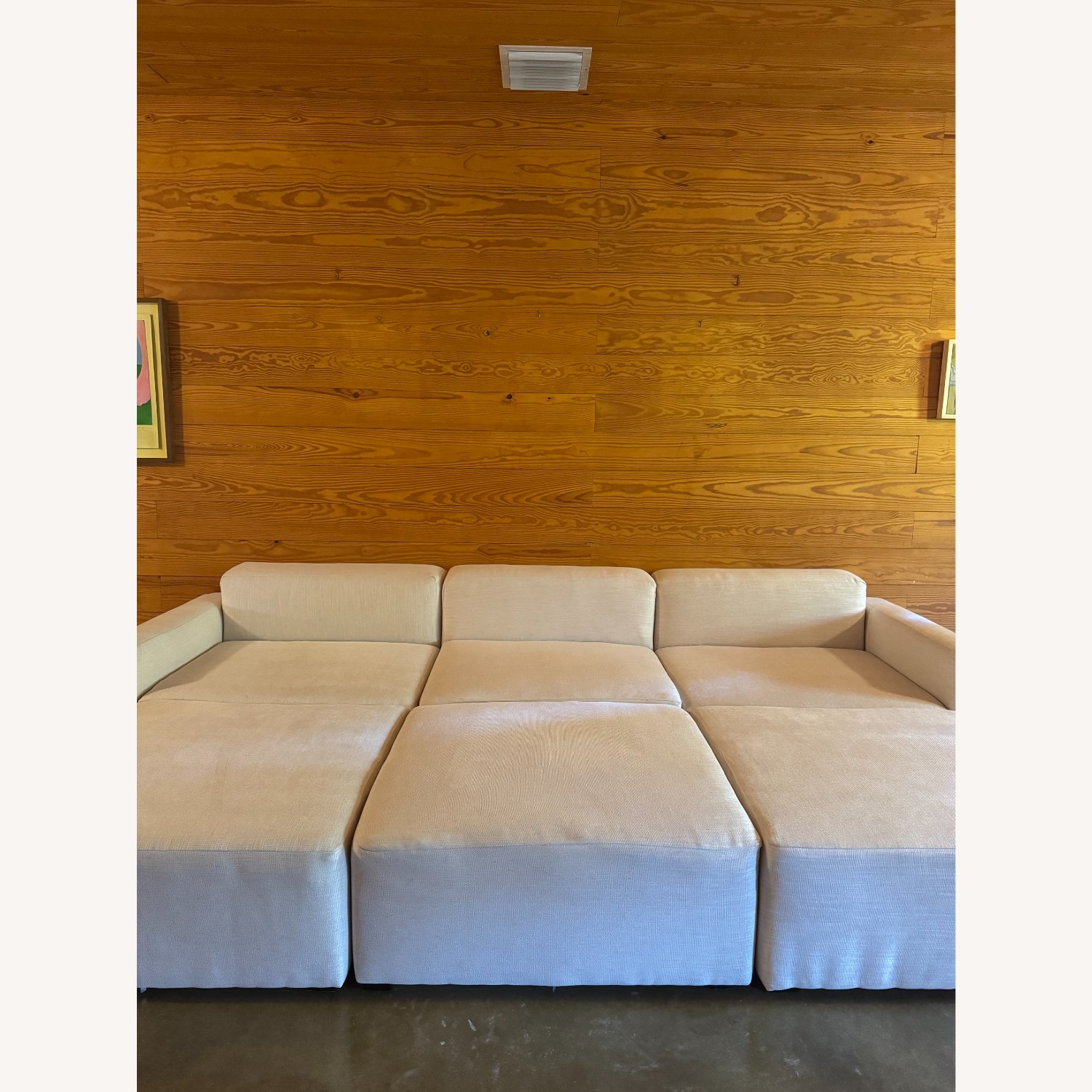 Gus Modern Natural Fabric 3+ Piece Sectional - image-4