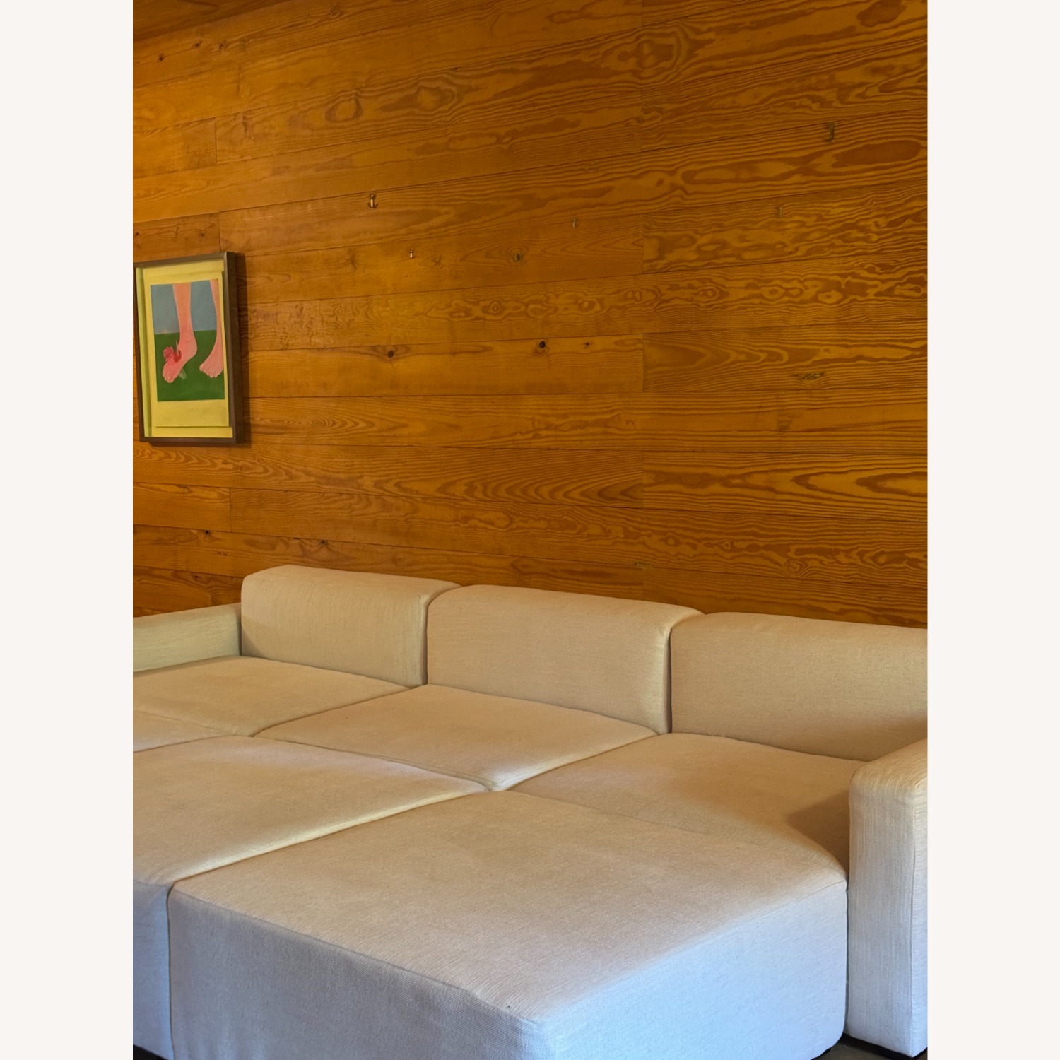 Gus Modern Natural Fabric 3+ Piece Sectional - image-5