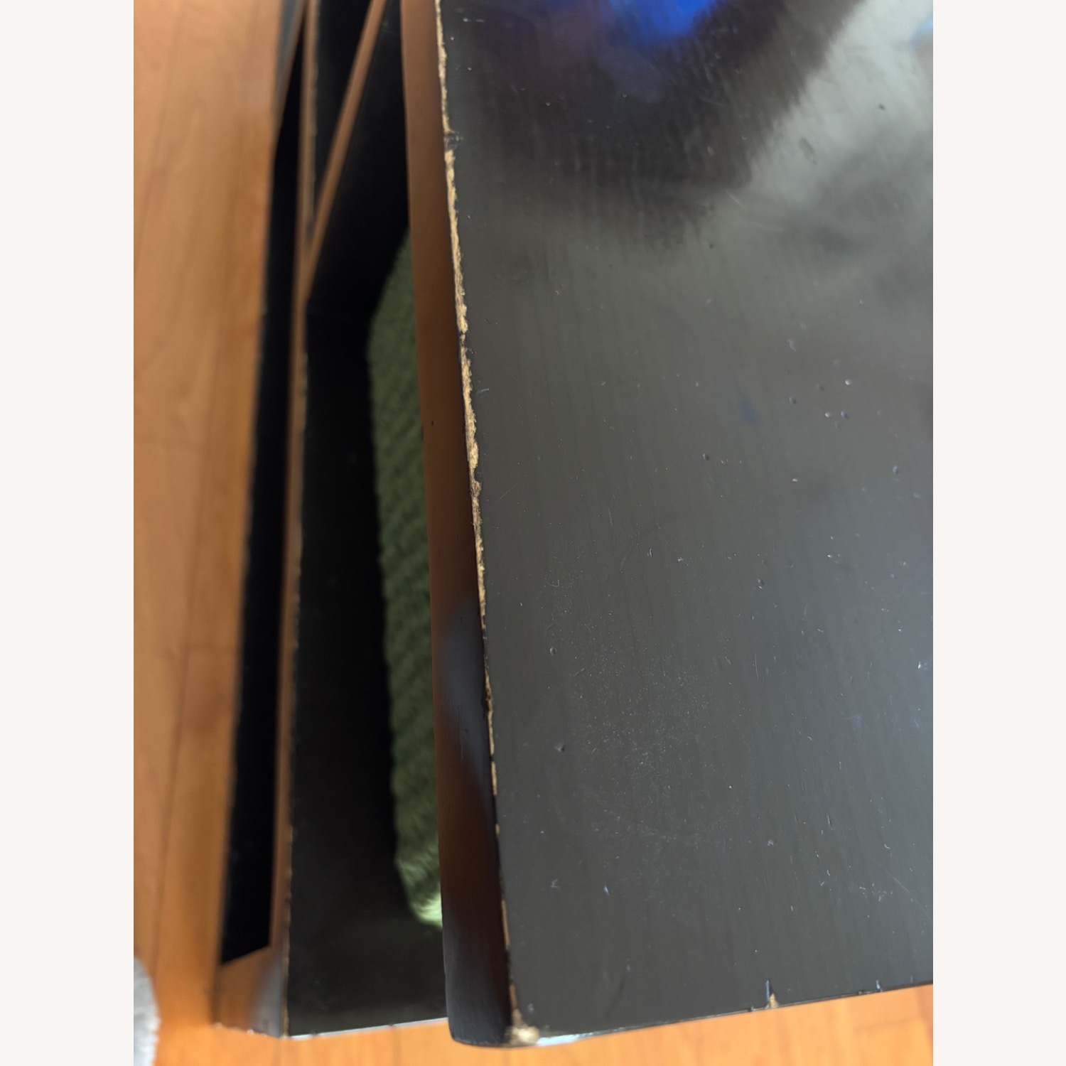 Pampa Zig Zag Dark Brown Wood Coffee Table - image-6