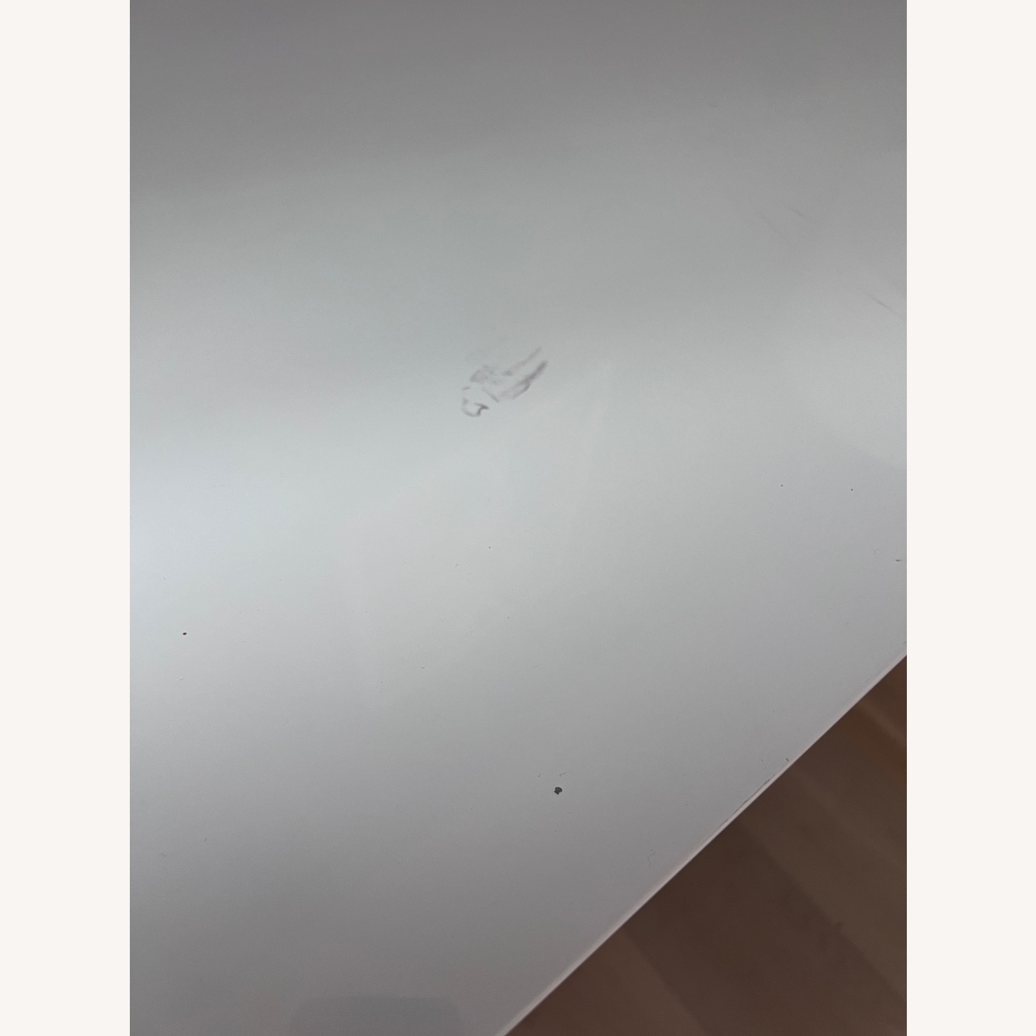 CB2 Runway White Lacquer Desk - image-3