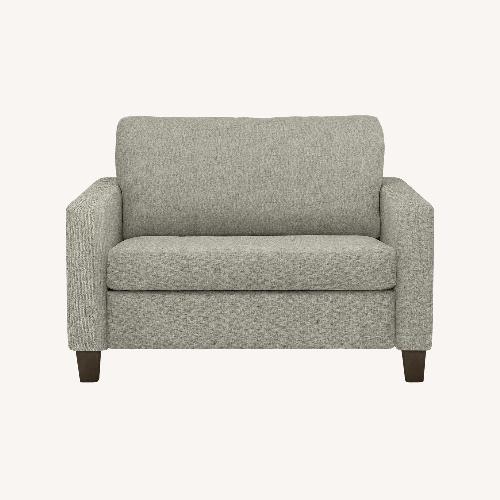 Used Room & Board Berlin Light Gray Fabric Sleeper Sofa for sale on AptDeco