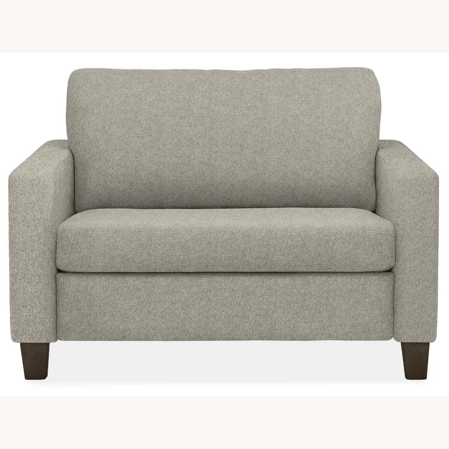 Room & Board Berlin Light Gray Fabric Sleeper Sofa - image-4