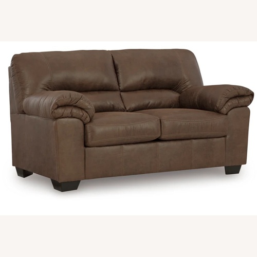 Used Ashley Furniture Bladen Dark Brown Loveseat for sale on AptDeco