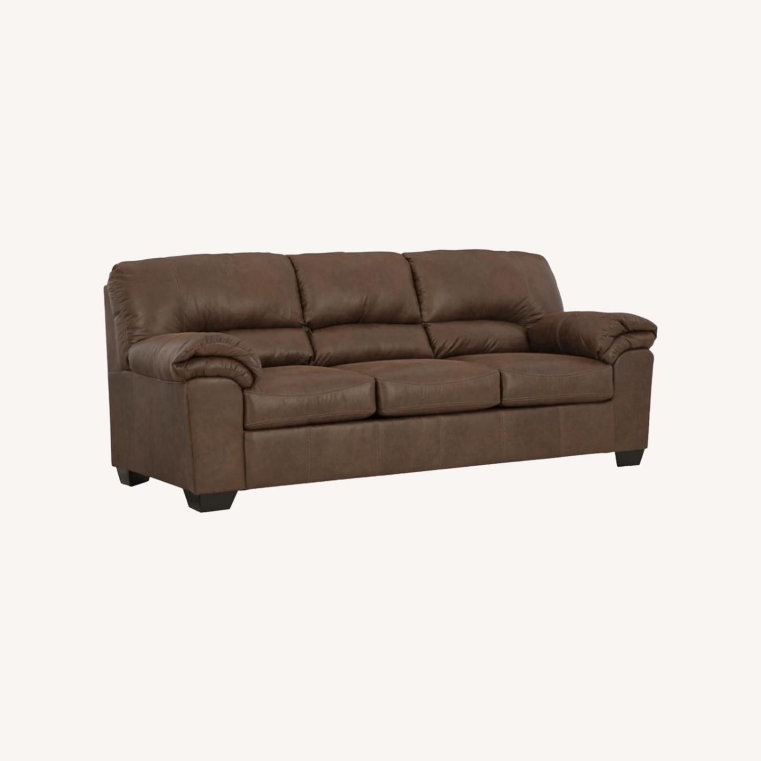 Ashley Furniture Bladen Dark Brown 2 Seater Sofa - image-0