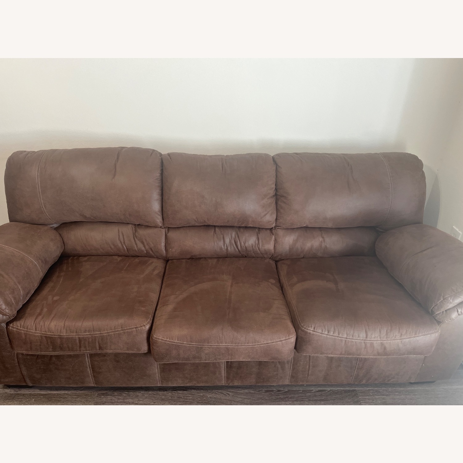 Ashley Furniture Bladen Dark Brown 2 Seater Sofa - image-1