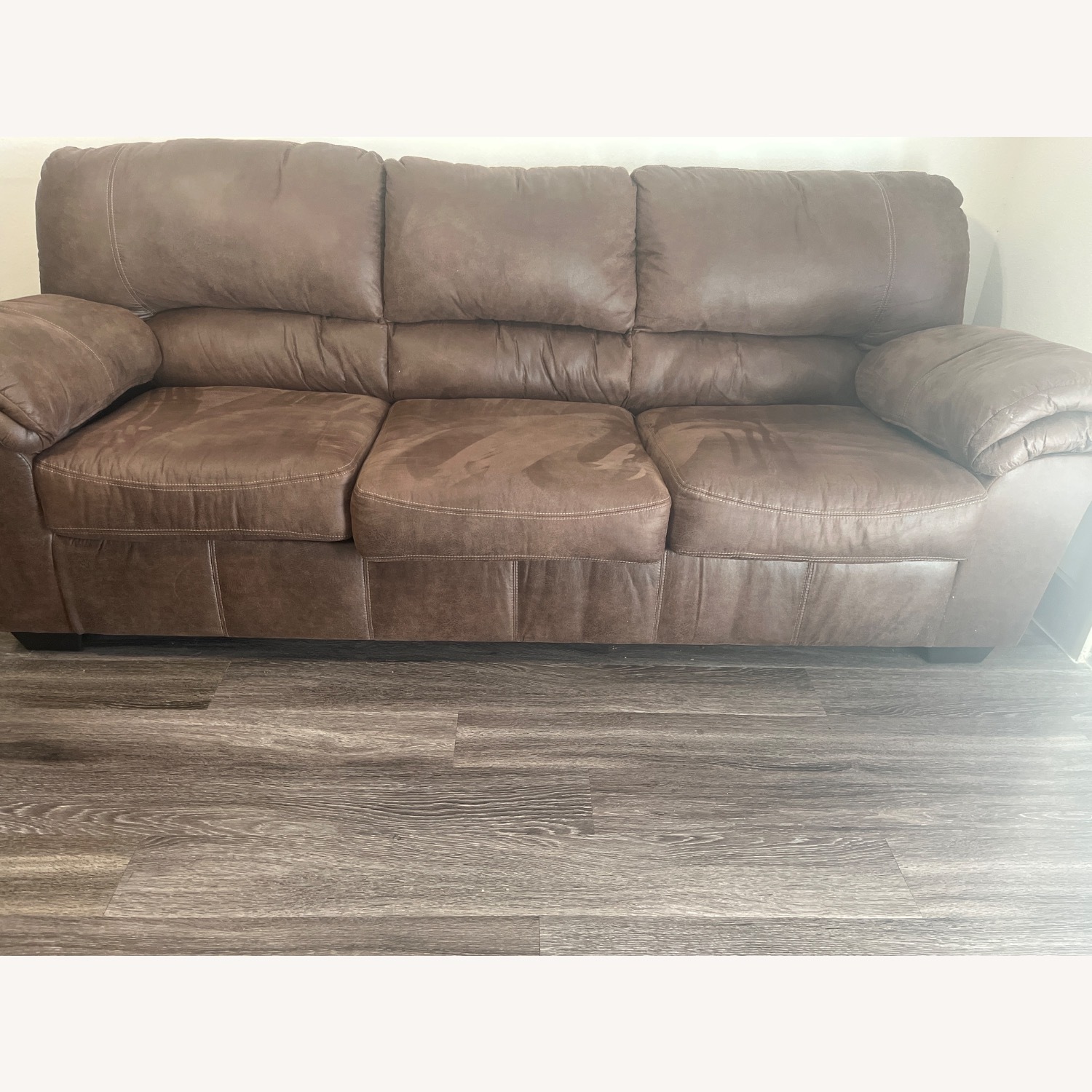 Ashley Furniture Bladen Dark Brown 2 Seater Sofa - image-2