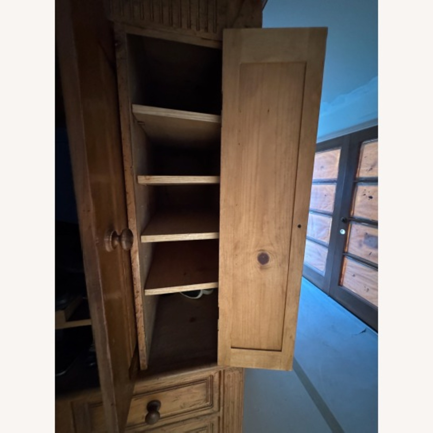 Solid Wood Custom Made Armoire - image-3