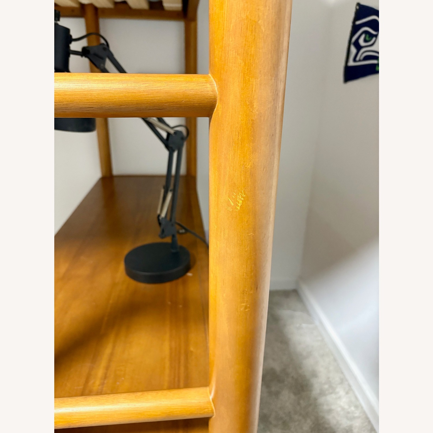 West Elm x pbt Mid-Century Loft Bed with Desk - image-4