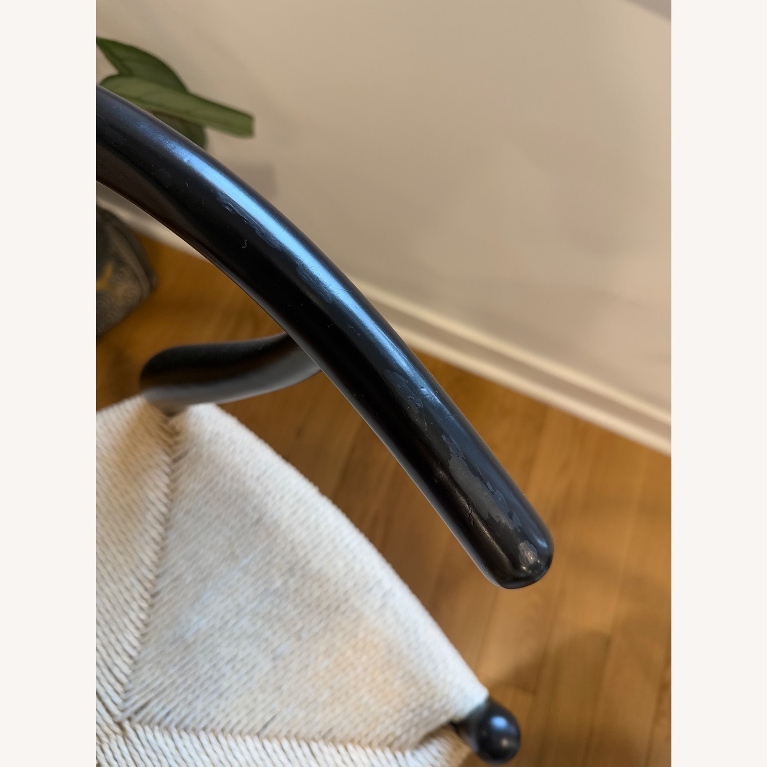 Poly and Bark Weave Natural Wood Dining Chairs - image-4