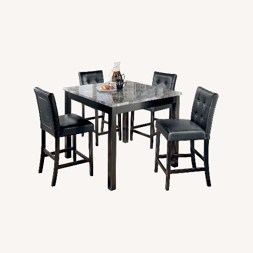 Used Ashley Dining Room Table with Chairs for sale on AptDeco
