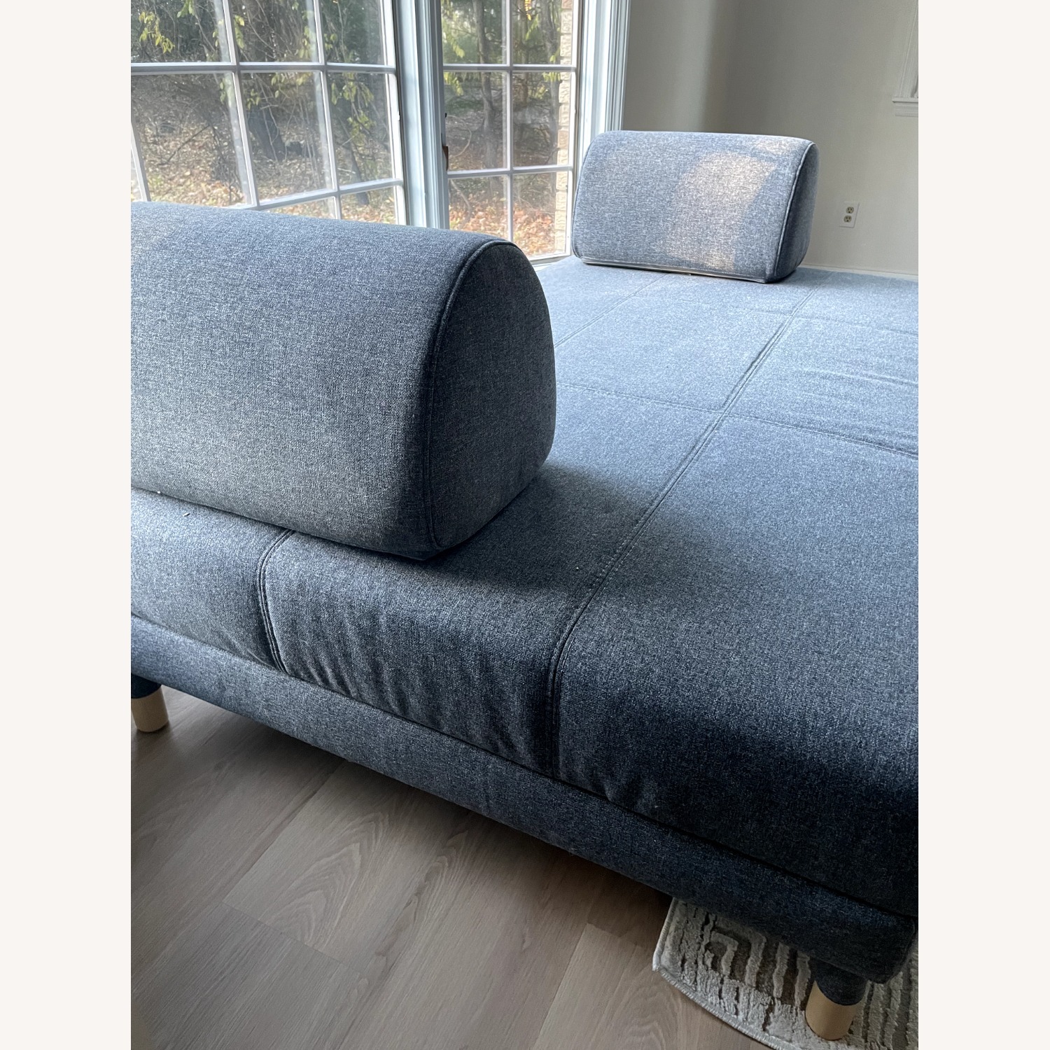 IKEA Flottebo Dark Gray Fabric Sleeper Sofa - image-3