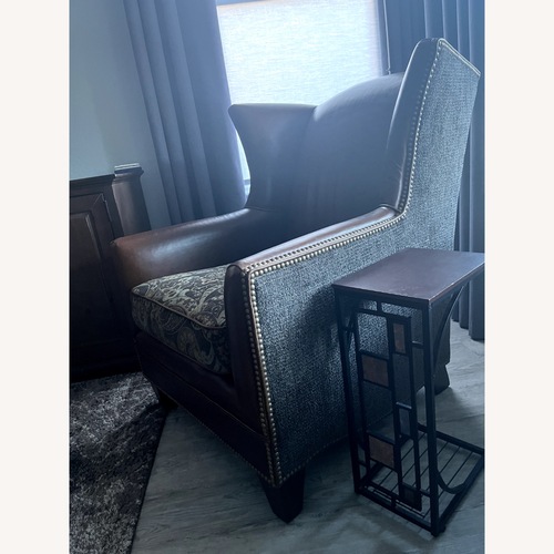 Used Vintage/Antique Santorini Chair Leather Armchair for sale on AptDeco