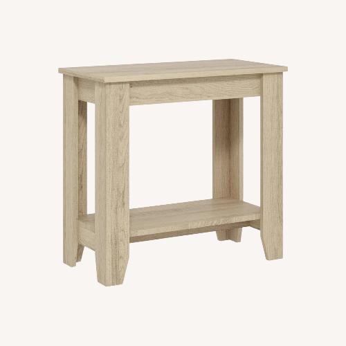 Used Natural Side Table With Storage  for sale on AptDeco