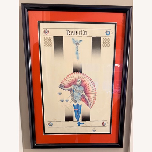 Used Trompe L’Oeil Wall Art for sale on AptDeco