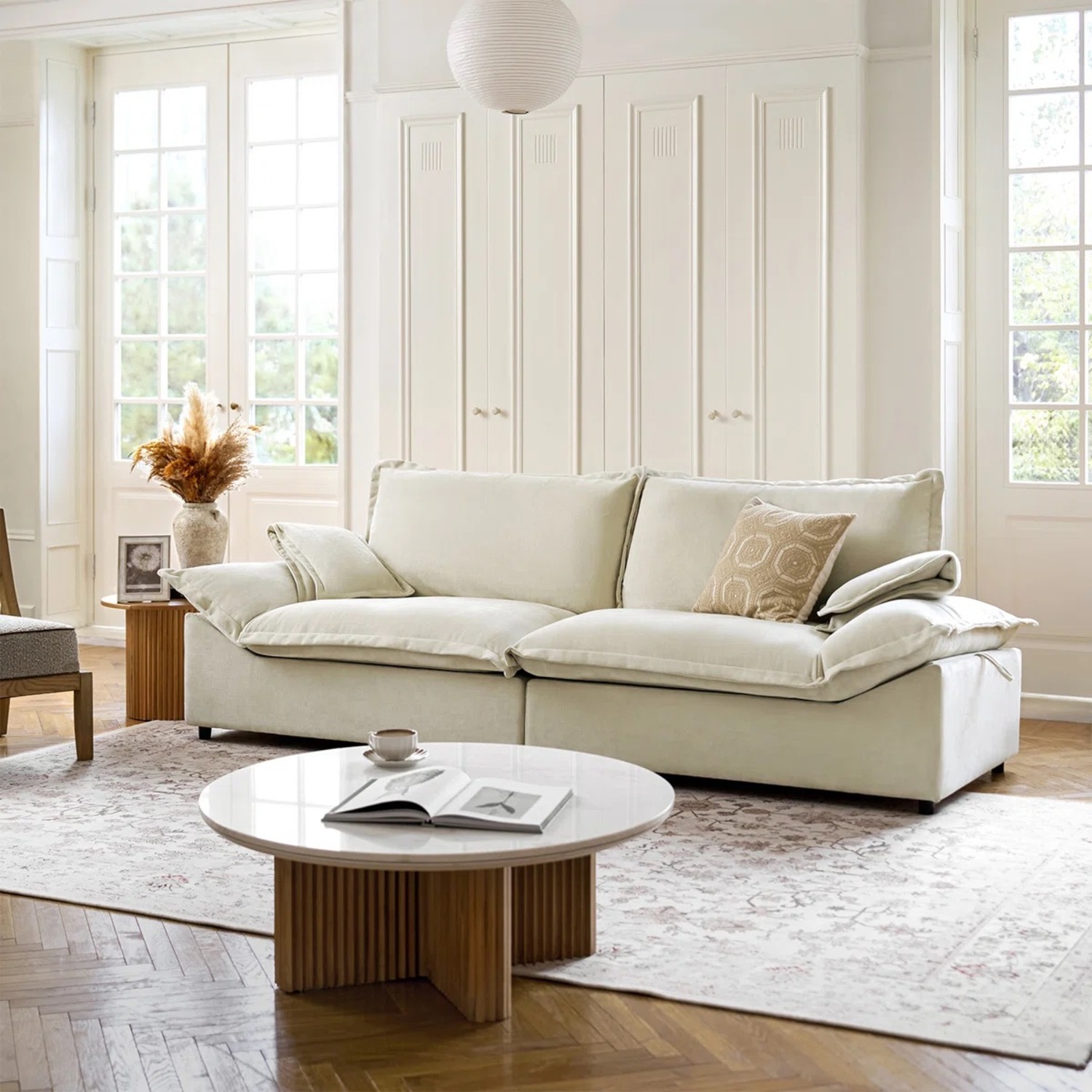 Home Depot Natural 2 Seater Sofa - image-3