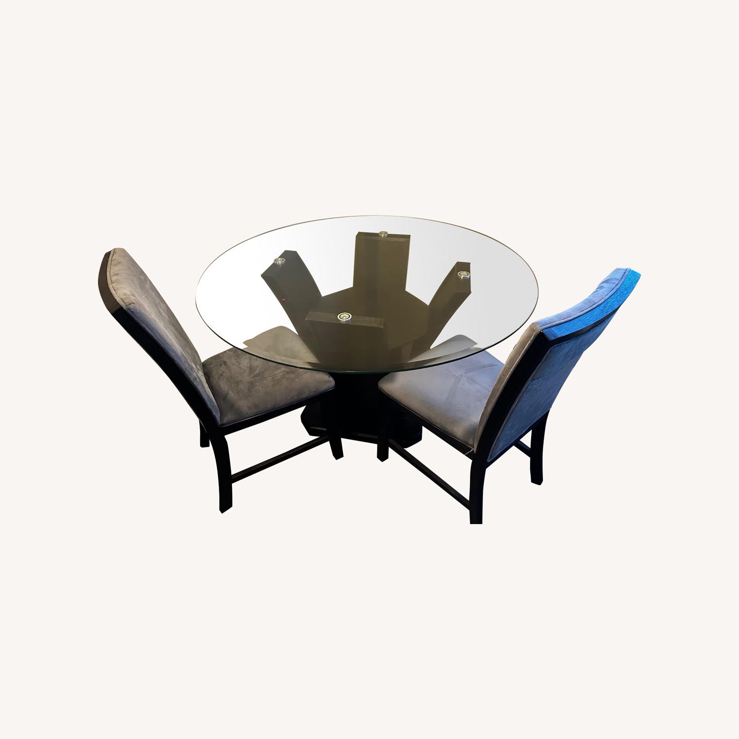 Bob's Discount Furniture Cosmopolitan Black Wood Dining Sets - image-0