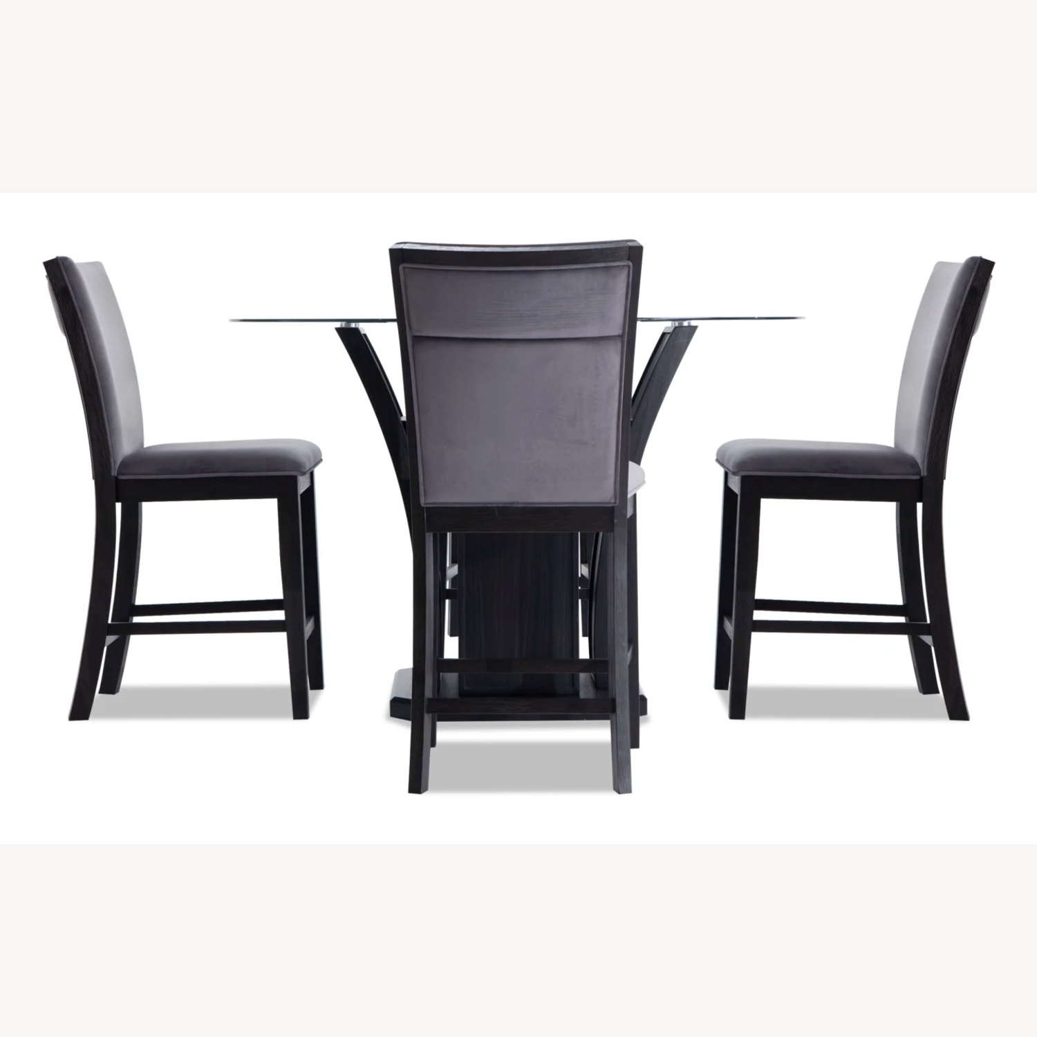 Bob's Discount Furniture Cosmopolitan Black Wood Dining Sets - image-6