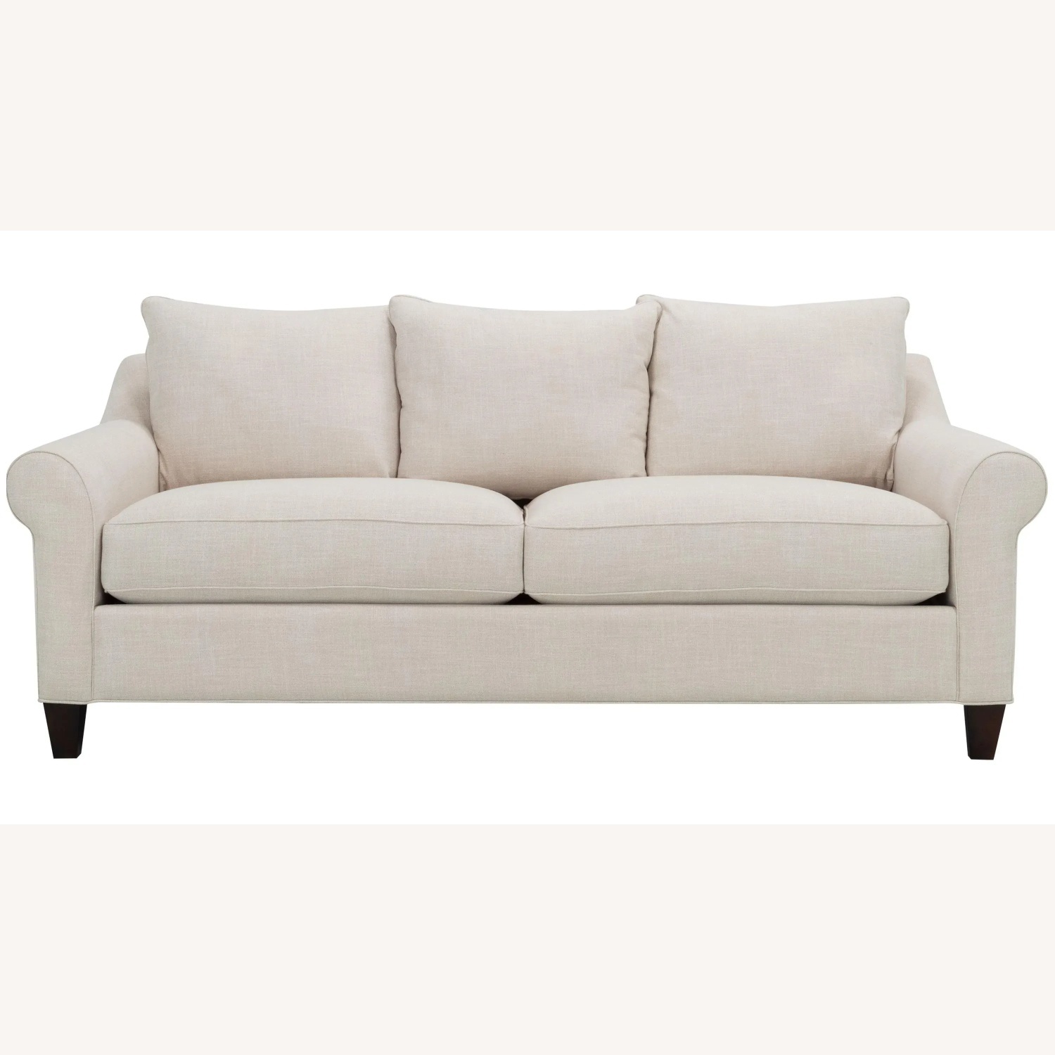 Raymour & Flanigan Queen Sleeper Sofa in Linen - image-6