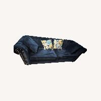 Velvet Tufted Sofa 