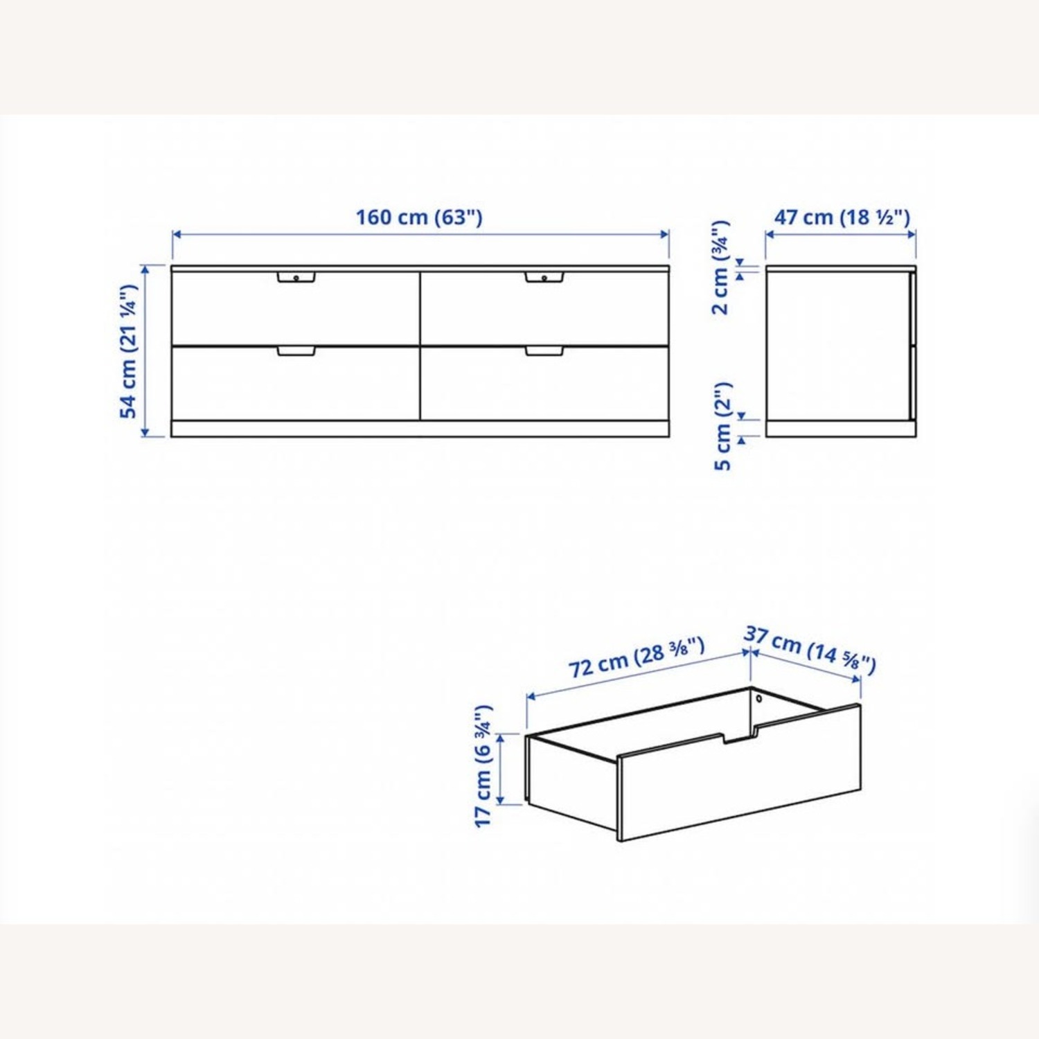 IKEA Nordli White Dresser - image-6