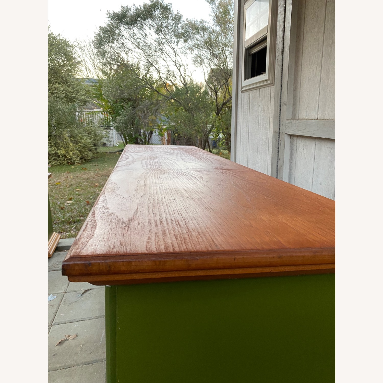 Drexel Valero Green Wood Dresser - image-1