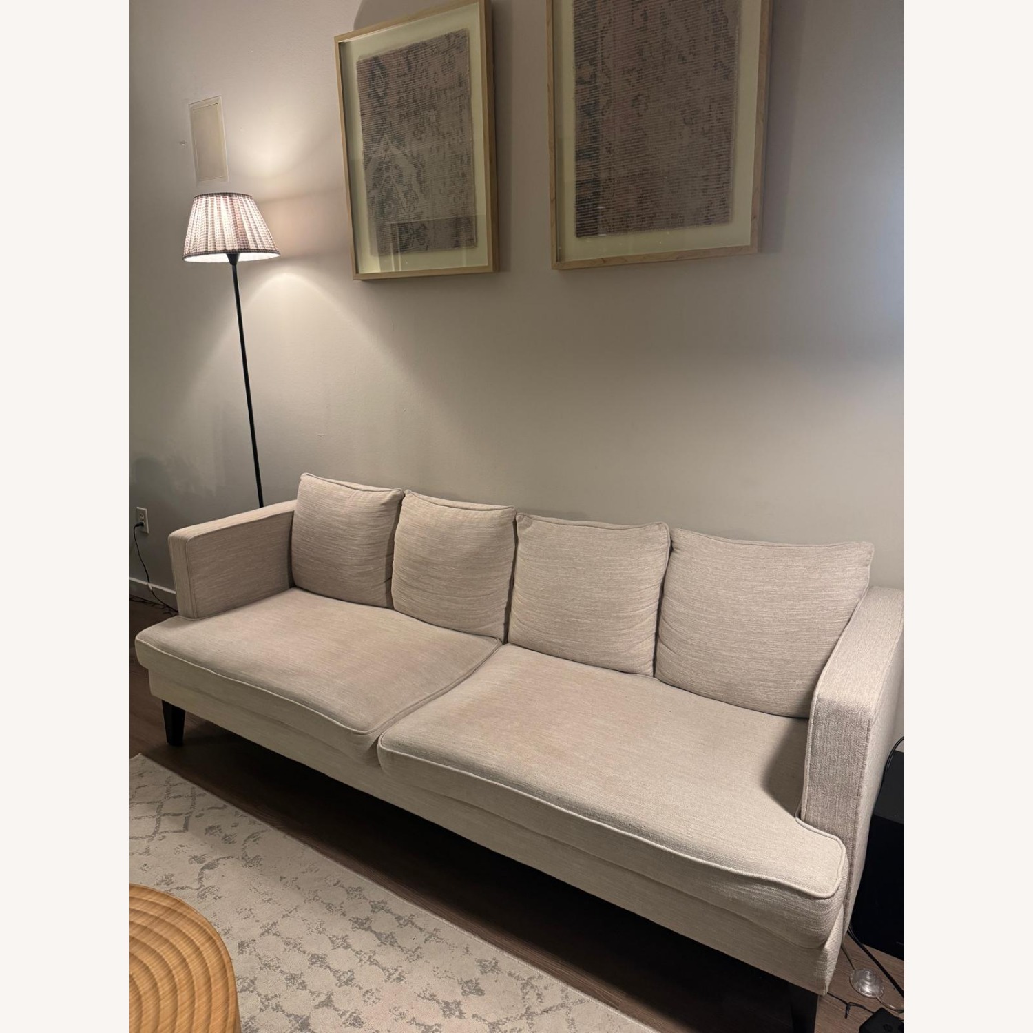  Bed Bath & Beyond 86" 3 Seater Sofa  - image-2