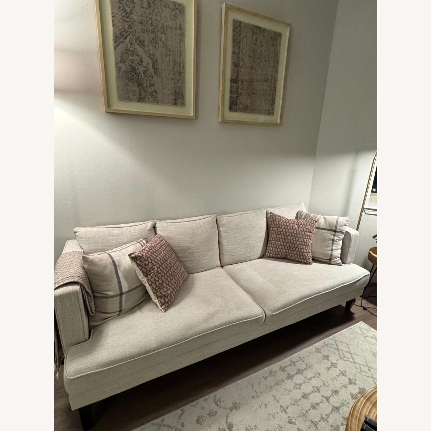  Bed Bath & Beyond 86" 3 Seater Sofa  - image-1