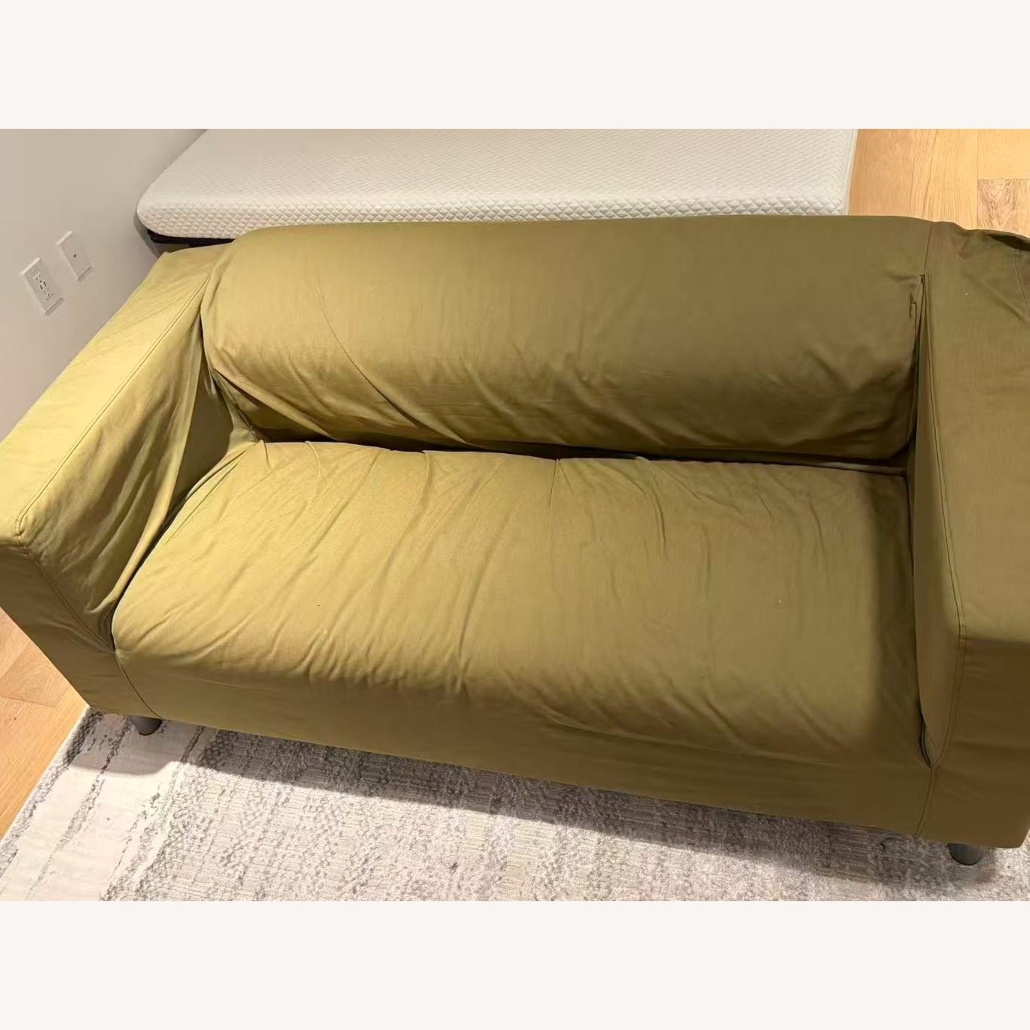 IKEA Klippan Green Fabric 2 Seater Sofa - image-2