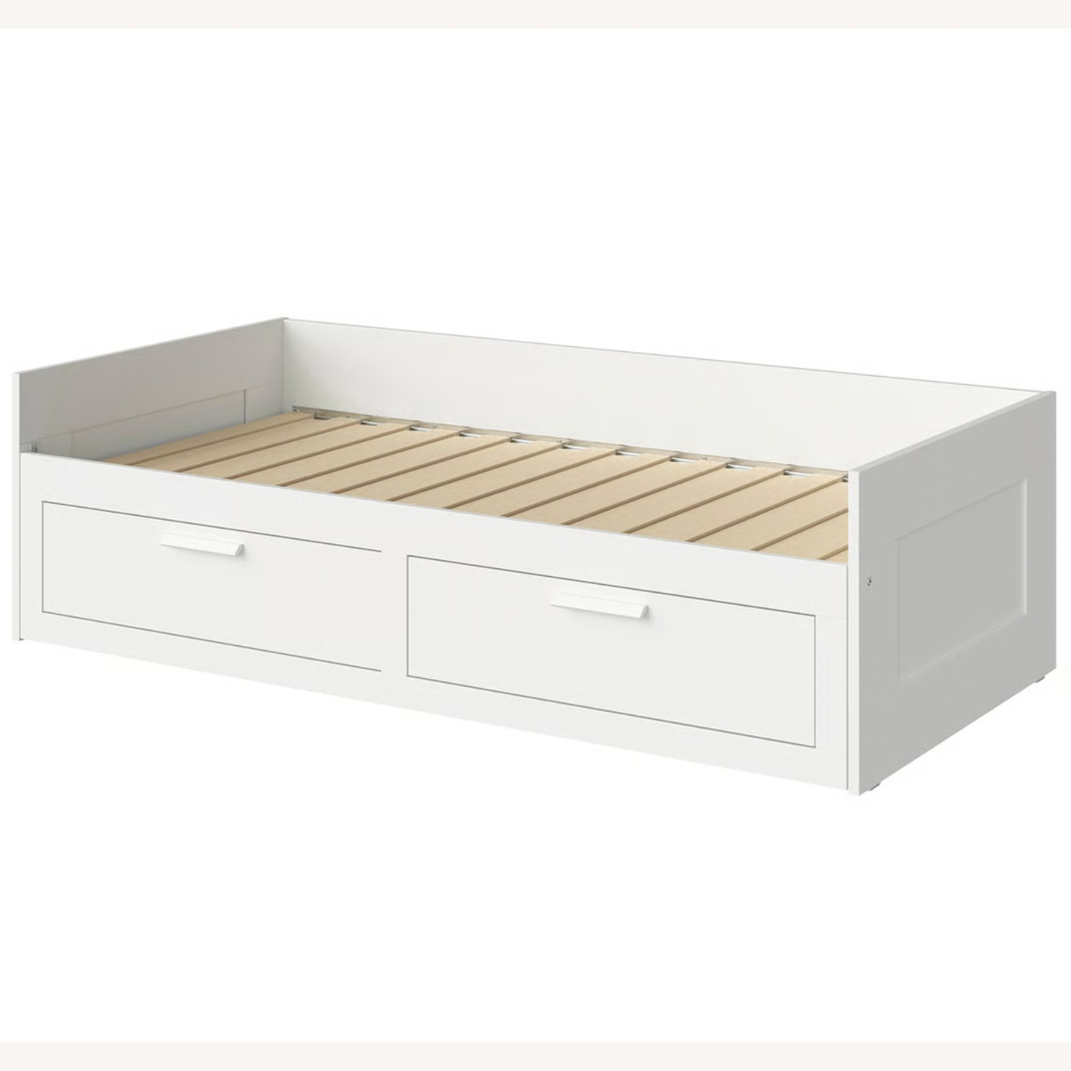 IKEA BRIMNES Daybed Frame with 2 Drawers White - image-6