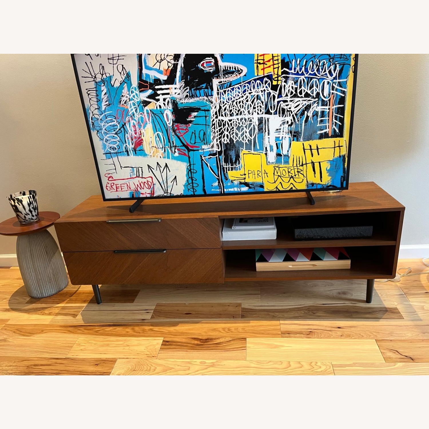 Article Dark Brown Wood Coffee Table - image-3