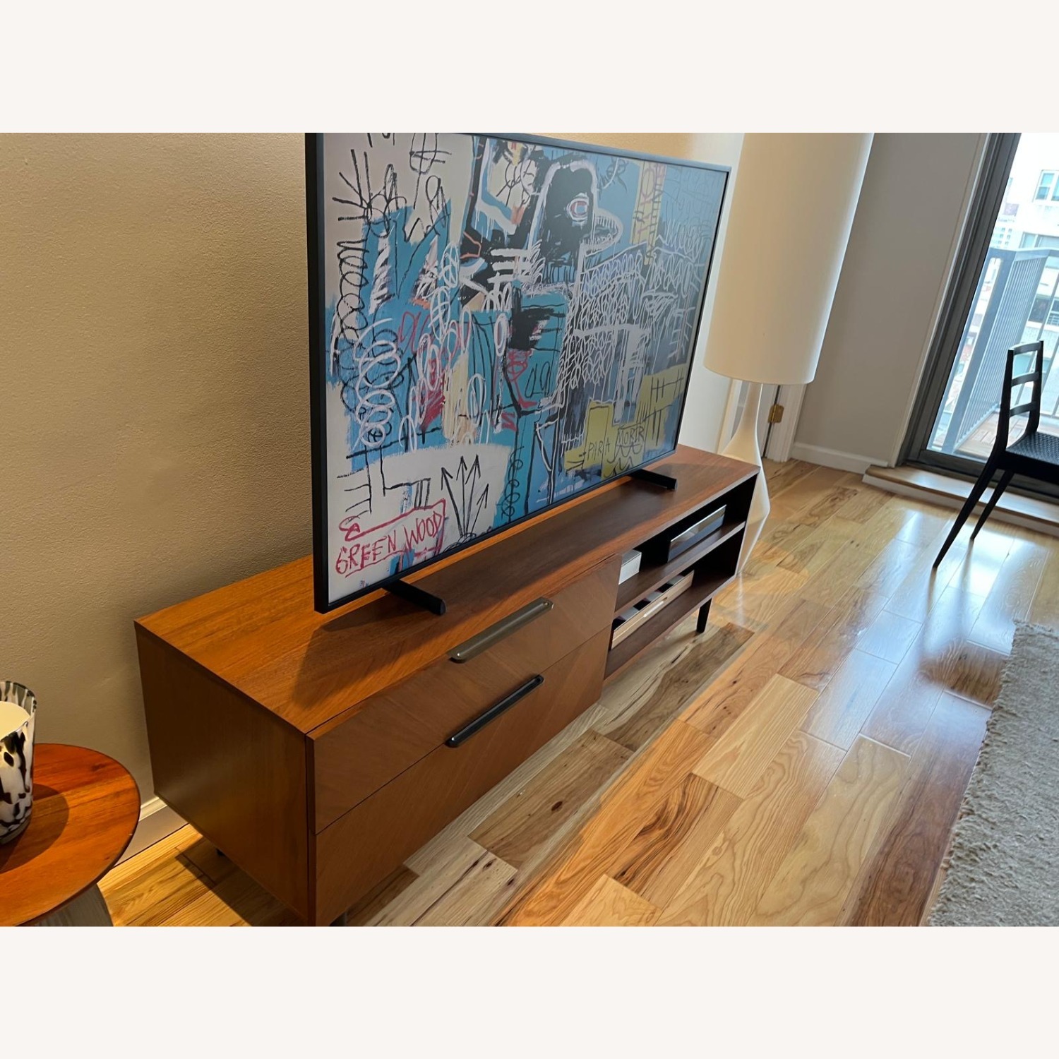 Article Dark Brown Wood Coffee Table - image-2