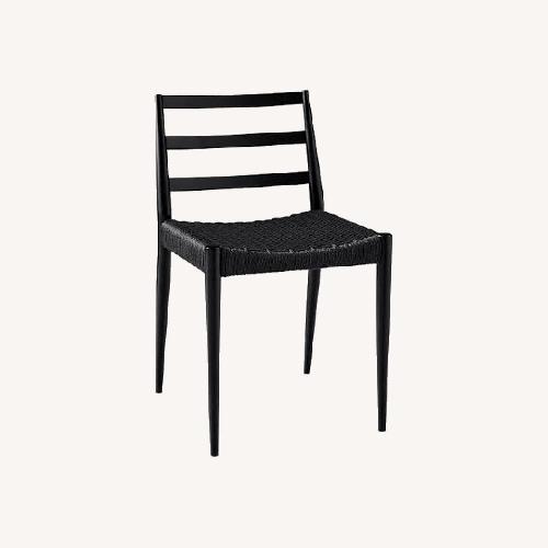Used West Elm Holland Dining Chair Black Dining Chairs for sale on AptDeco