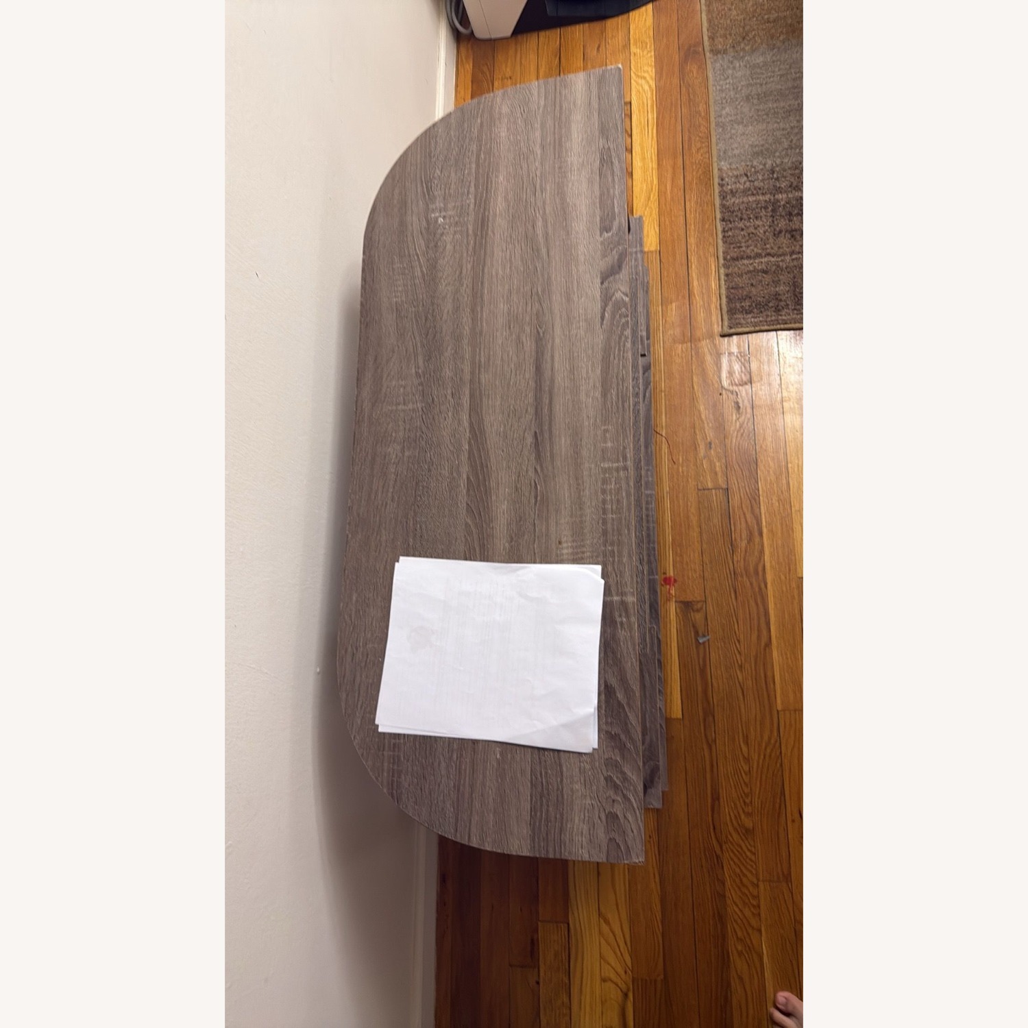 Furinno Dark Gray Wood Coffee Table - image-5