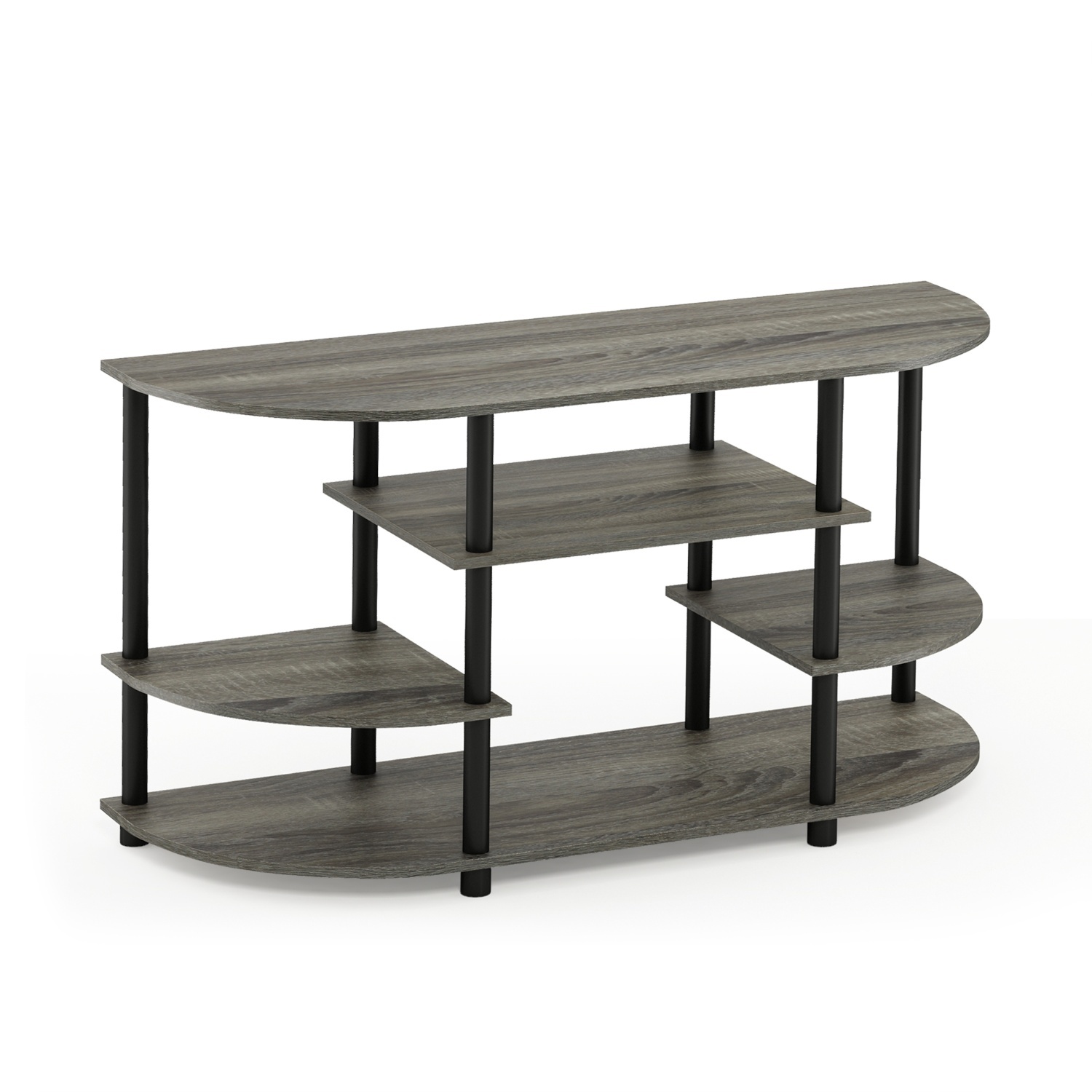 Furinno Dark Gray Wood Coffee Table - image-7