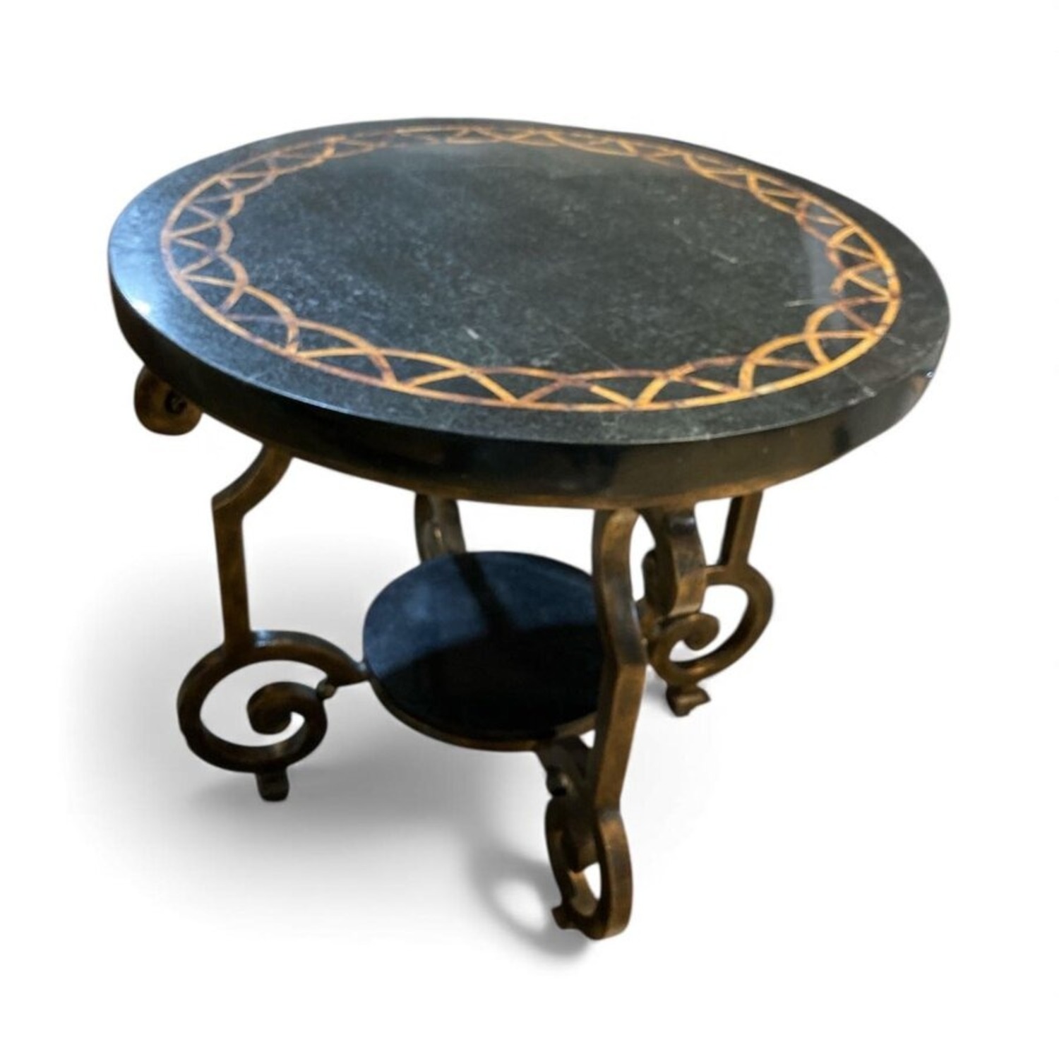 Bernhardt Connery Round Side Table - image-1